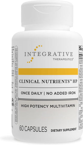 Clinical Nutrients HP – Multivitamínico com Vitamina C, Zinco, Biotina | 60 cápsulas - Integrative Therapeutics