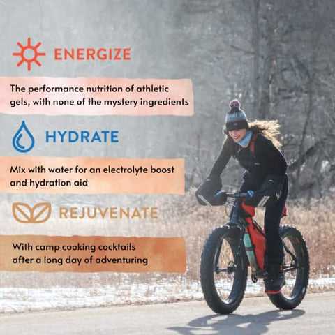 Embalagem com 6 Sachês de 90g de Gel Energético de Xarope de Bordo Embark, Nutrição Esportiva Natural Certificada Orgânica, Vegano, Sem Glúten, para Atletas e Aventureiros