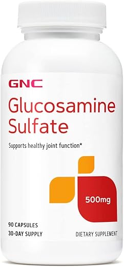 Glucosamina Sulfato 500 mg – 90 Cápsulas (90 Porções) | Comprar Online - GNC