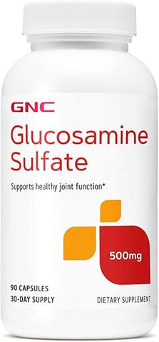 Glucosamina Sulfato 500 mg – 90 Cápsulas (90 Porções) | Comprar Online - GNC