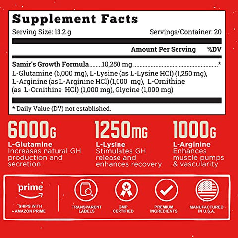 Old School Labs - Réplica Gh – Pó para Aumento Muscular e Estimulante de GH – Otimizador Hormonal | 100g