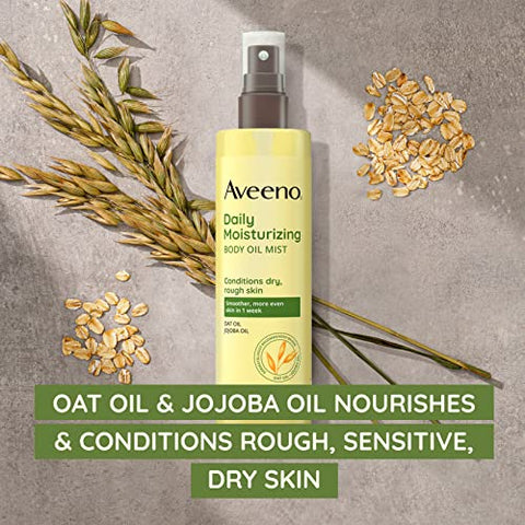 Óleo Corporal Hidratante Diário em Spray com Aveia – 200ml - Aveeno