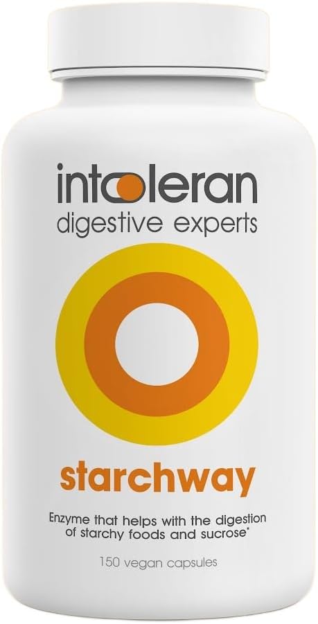 Intoleran - Starchway Enzimas Digestivas – 150 cápsulas | Suplemento para Amido