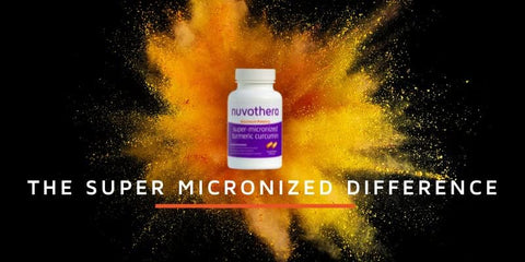Nuvothera - Cápsulas de Cúrcuma Super Micronizada – Fórmula Avançada para Conforto Digestivo – Alta Absorção, Não-OGM, Vegano – 60 Cápsulas