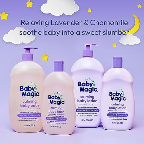 Loção Calmante para Bebês Baby Magic, Lavanda – 200ml