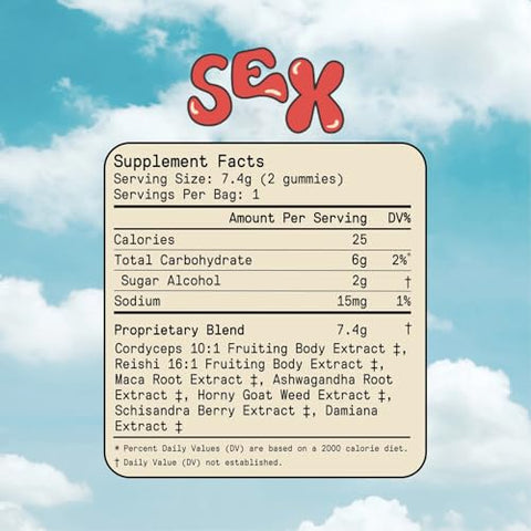 Gummies Diários (Pacote Trio) – Paixão Diária, Energia – 60 gummies - SuperMush