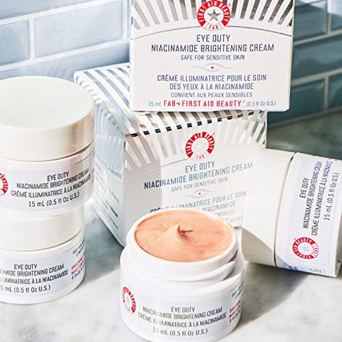 Eye Duty Creme Clareador com Niacinamida para Olheiras e Inchaço, 15g - First Aid Beauty