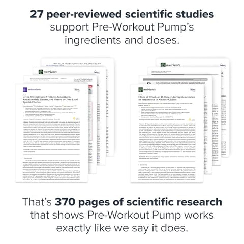 Pre Workout Pump – Suplemento de Arginina Aumenta a Produção de Óxido Nítrico – Booster de Óxido Nítrico Ajuda a Aumentar a Força - LEGION