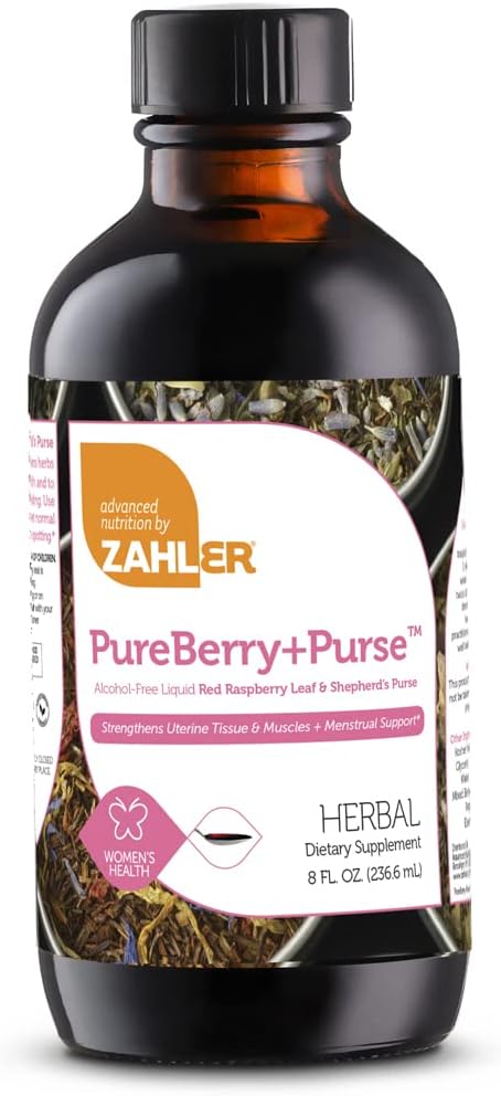 PureBerry Purse, Framboesa Líquida – 100ml, Rico em Antioxidantes e Vitaminas – Marca Zahler - Zahler