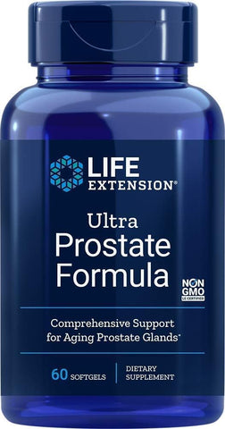 Ultra Prostate Softgels – 60 Cápsulas (Pacote com 2) | Fórmula Avançada para Saúde da Próstata - Life Extension