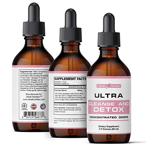 Ultra6 Nutrition - Desintoxicação do Fígado – Limpeza e Renovação com Ingredientes Naturais | Marca do Produto