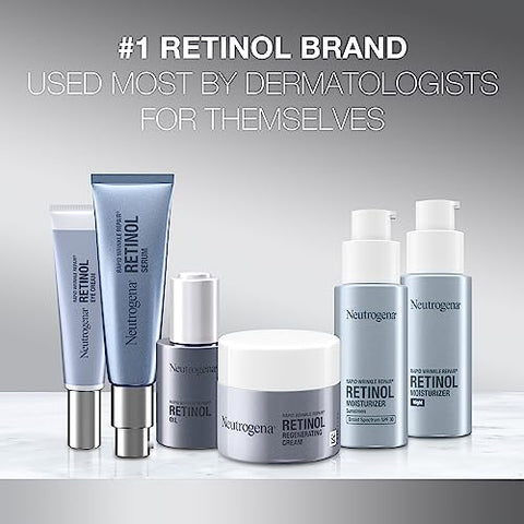 Serum Facial Anti-Rugas com Retinol e Ácido Hialurônico – Redutor de Linhas Finas – 30ml - Neutrogena