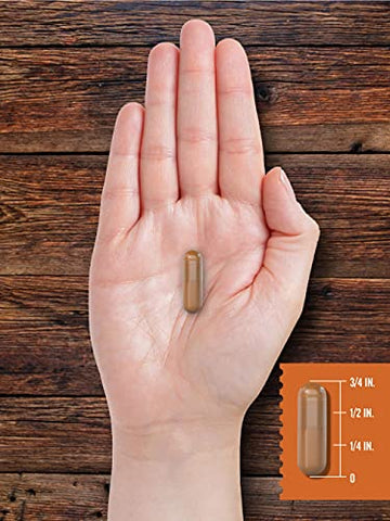 Fígado Bovino em Cápsulas 4500mg | 250 Unidades | Suplemento Desidratado | Livre de Transgênicos, Sem Glúten | por Herbage Farmstead - Carlyle