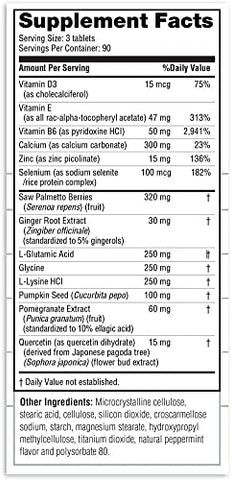 EMERSON HEALTHCARE - Fórmula Prostática Real Health com Saw Palmetto 270 Comprimidos por