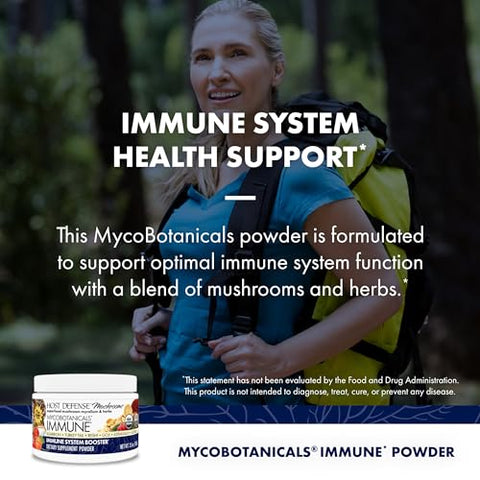 MycoBotanicals Immune* Pó – Pó para o Sistema Imunológico – Imunidade - Host Defense