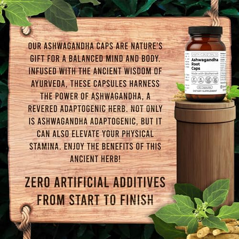 Ashwagandha Caps 600mg por Cápsula – 60 Cápsulas | Comprar Online - Santa Cruz Paleo