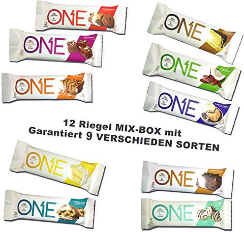 OhYeah! - Oh Yeah! One Pack com 12 Barras de Proteína, Diversos Sabores – Melhores Barras de Proteína, Superiores às Quest Bars, Contém Isomalto Oligossacarídeos, Alto Teor de Fibra, Alto