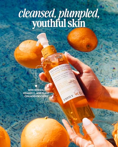 Beauty – Limpeza Facial Anti-Envelhecimento com Colágeno Vegano, Retinol e Vitamina C – Remove Impurezas e Refresca a Pele – 240ml - Truly