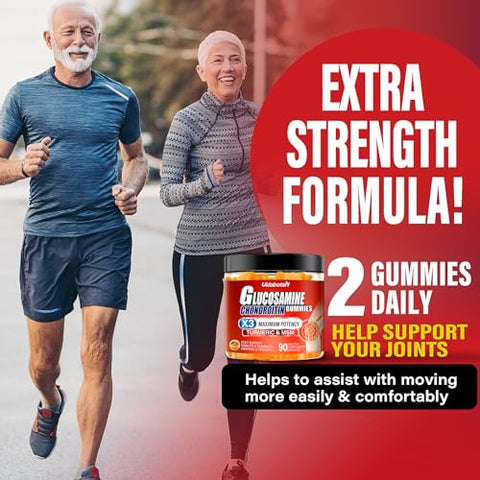 vidabotan - Gomas de Glucosamina e Condroitina sem Açúcar, Extra Forte 1500mg com MSM – Marca: [Nome da Marca]