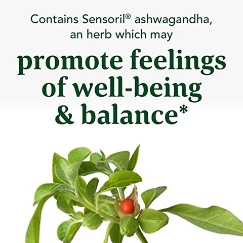 Adrenal Strength – Sensoril Ashwagandha, Vitamina C, Magnésio Glicinato Fermentado, Rhodiola Rosea, Cogumelo Reishi | 100% Natural e Potente - MegaFood