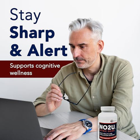 NO2U - Bryan NITRICEUTICALS – Suplementos Naturais de Óxido Nítrico para Homens