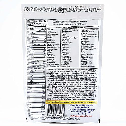 Wild Force - GreenPro-C: Pó de Verdes, Proteína e Vitamina C Pré-Misturado – Energize sua Saúde!