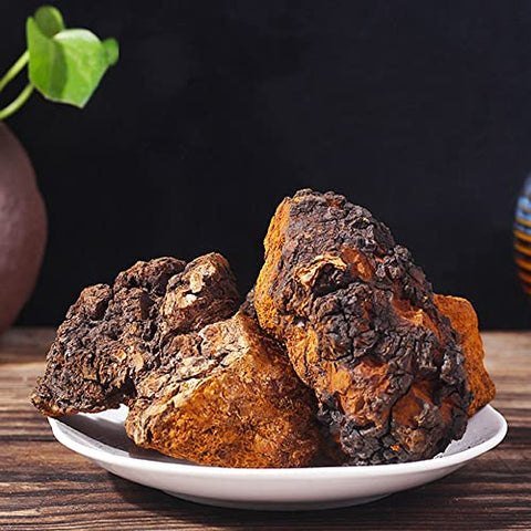 UNKNOWN - Chá de Chaga Orgânico Bai Hua Rong (250g) – Cogumelo Chaga Orgânico