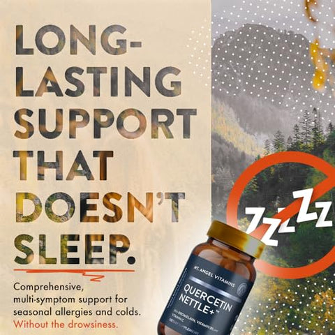 Quercetina Urtiga – Suporte para Bem-Estar de Alergias - Mt. Angel Vitamins