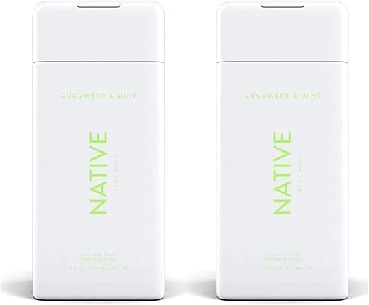 Native - Sabonete Líquido Corporal de Pepino e Hortelã 340 ml x2  Nativa