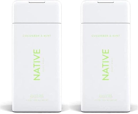 Native - Sabonete Líquido Corporal de Pepino e Hortelã 340 ml x2  Nativa