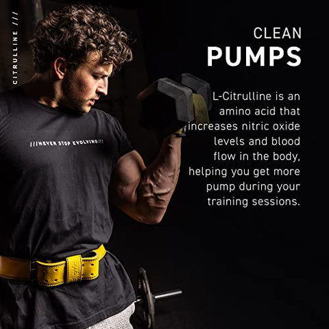 Premium L-Citrulline em Pó | Sem Sabor | Aumente a Bomba Muscular | Melhore a Vascularização Muscular | Impulsionador de Óxido Nítrico | 100 Porções - Kaged