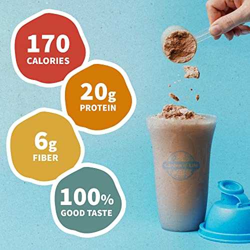 Proteína Vegana Orgânica em Pó OatMilk, 20g Proteína Vegetal Completa, Água de Coco, MCTs, Grãos Germinados, Prebióticos, Probióticos – Livre de Glúten - Garden of Life