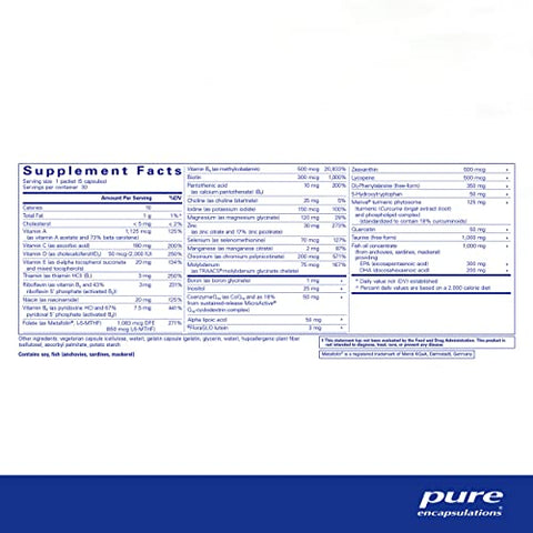 NeuroMood Pure Pack – Suplemento Dietético Completo para Função Saudável dos Neurotransmissores – 30 Pacotes - Pure Encapsulations