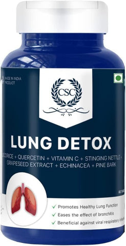 Generic - KRIMIN Lung Detox: Desintoxicação Pulmonar Ayurvédica para Fumantes, Limpa e Desintoxica os Pulmões, Remove Alcatrão e Muco, Fortalece a Imunidade, Reduz Problemas Brônquicos – 60 Comprimidos