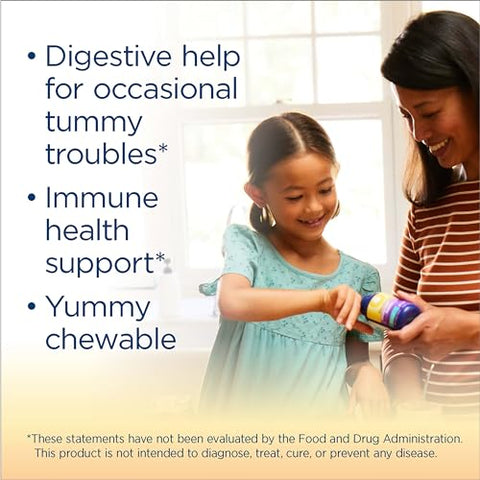 Kids Probiotic Gummies – Suporte Digestivo para Crianças, 60 Gomas - Renew Life