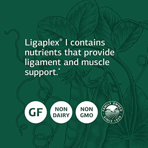 Standard Process Inc. - Suplemento Alimentar Ligaplex I da Standard Process – Suporte para Articulações com Fósforo, Shitake, Lactato de Cálcio, Beterraba e Manganês – Saúde Óssea e Força Óssea