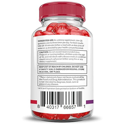 Justified Laboratories - (2 Pacotes) Premier Keto ACV Gummies Avançado 1000MG – Vinagre de Maçã em Gomas Formulado com Suco de Romã e Beterraba em Pó B12 Vegano Não GMO 120 Gomas