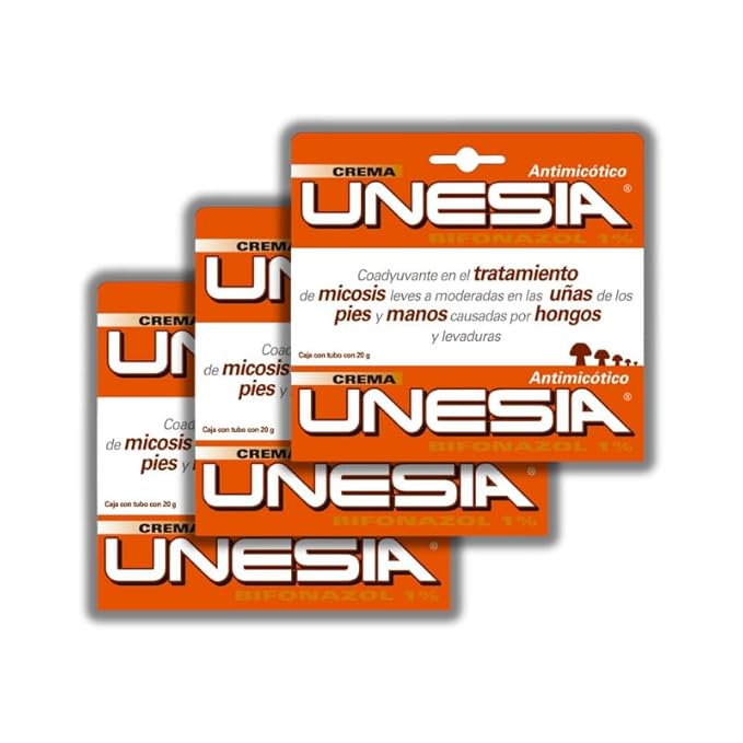 Creme/Unguento (3-Pack) – Tratamento Antifúngico para Infecções de Pele – 90g - Unesia