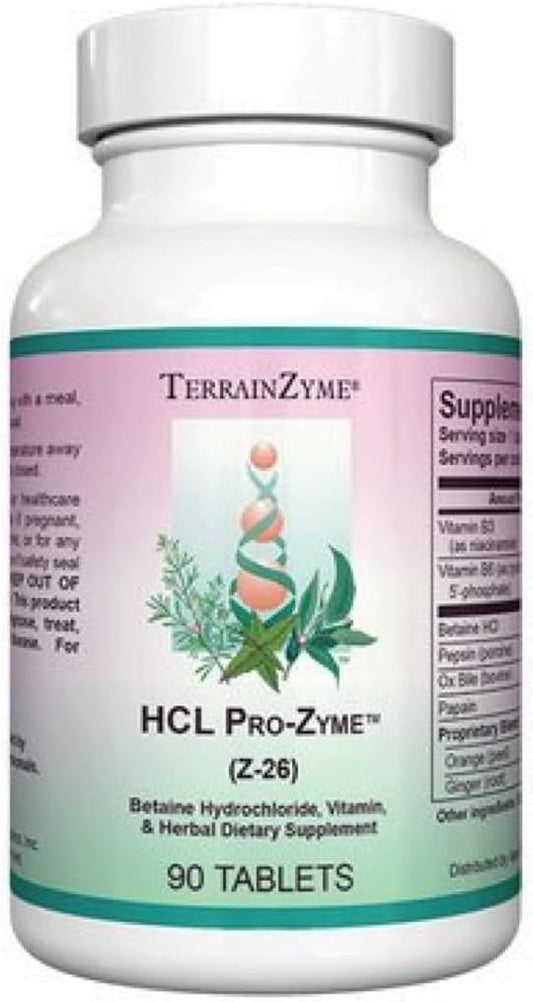 HCL ProZyme (Z-26) – Apex Energetics: Potencialize sua saúde com enzimas digestivas de qualidade – 26g