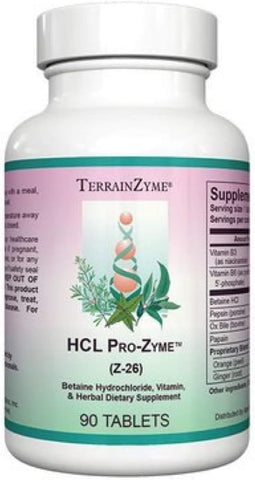 HCL ProZyme (Z-26) – Apex Energetics: Potencialize sua saúde com enzimas digestivas de qualidade – 26g