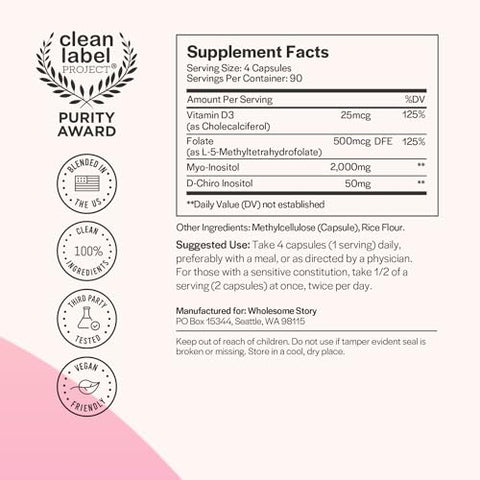 Wholesome Story - Myo-Inositol: Benefícios, Dosagem e Onde Comprar