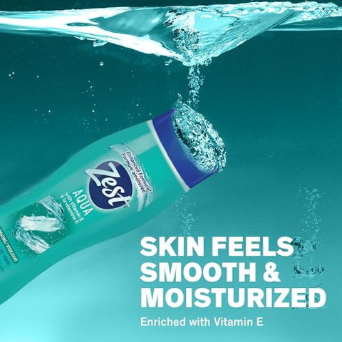 Aqua Sabonete Líquido Hidratante, 532 ml (Pack com 6) – Hidratação Intensa - Zest