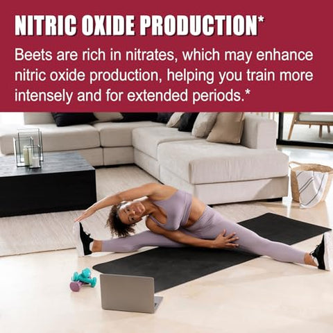 Nextdia - Gomas de Beterraba – Deliciosas e Nutritivas – 100% Natural – Marca: Beet Boost – 60 g