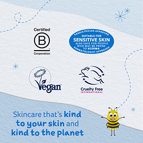 Kids 3 em 1 Natação, Morango e Hortelã Orgânica 250 ml, Gel de Banho, Shampoo e Condicionador, Indicado para Pele Seca, Sensível e Propensa a Eczema - Childs Farm
