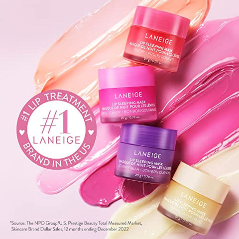 LANEIGE Lip Glowy Balm: Hidratação, Brilho, Leveza, Hidratação Profunda – 10g