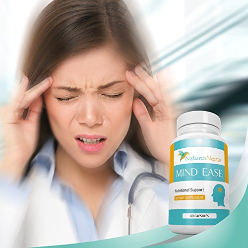 Nature's Nectar - Suplemento Alívio de Enxaqueca – Raiz de Butterbur Livre de PA, Riboflavina, Magnésio e Cápsulas de Tanaceto – A exclusiva combinação de Mind Ease para Prevenção de Enxaqueca Original