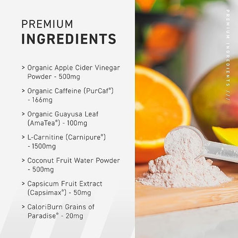 Thermogenic Powder | Queima Limpa | Laranja Manga | Homens | 30g - Kaged