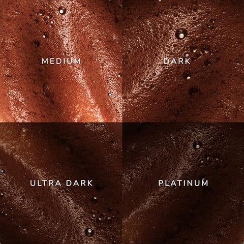 Platinum Mousse Escuro – Bronzeado Perfeito, Natural e Profissional – 5 Aplicações por Frasco – Livre de Crueldade – DHA Naturalmente Derivado - Loving Tan