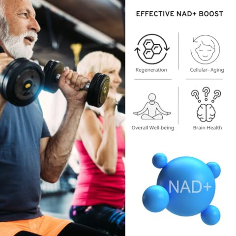 VINATURA - Suplemento NAD 1000 mg – Puro NAD para Rejuvenescimento