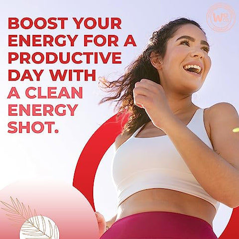 WHOLESOME ORGANICS - Energético Natural Extra Forte Sem Açúcar – Shots de Energia 60ml
